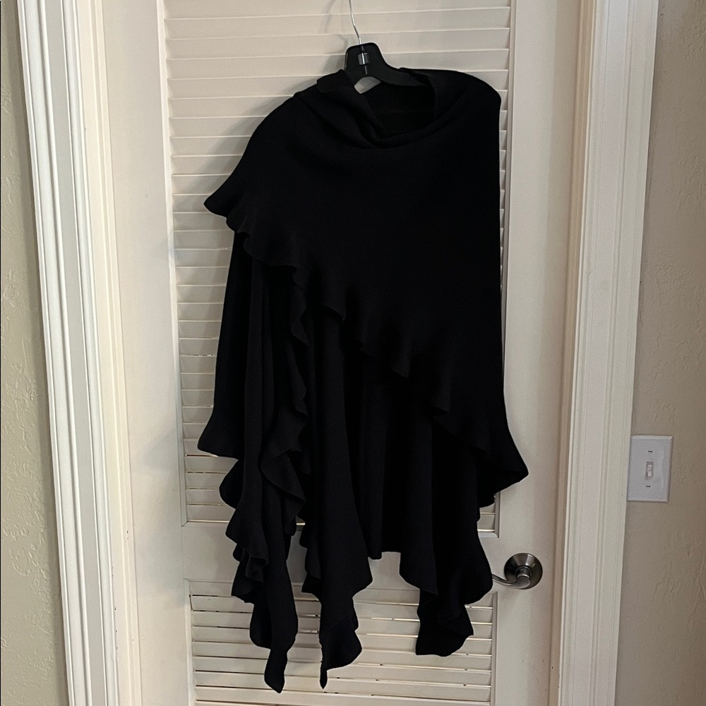Chic Black Women's Cape